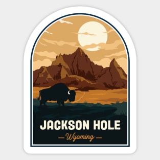 Jackson Hole National Park Sticker